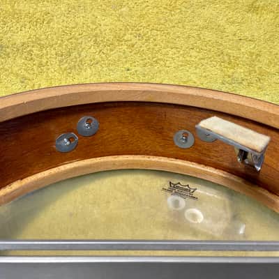 Premier Royal Ace 14" x 4" 3-ply Mahogany Mahogany Duroplastic Vintage RINGO image 23