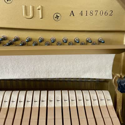 Yamaha PIANOFORTE VERTICALE U1 NERO image 11