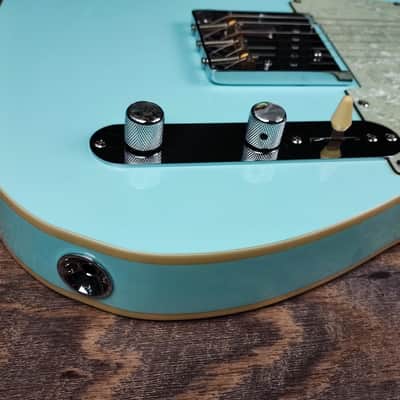 MyDream Partcaster Custom Built - Sonic Blue Wenge Dreamsongs image 5