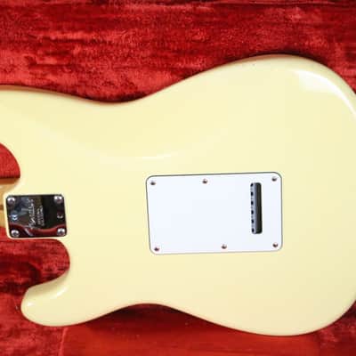 1999 Fender Jeff Beck Artist Stratocaster White Very CLEAN Lace Sensors OHSC w/Factory Paperwork 1990's Vintage Strat image 3