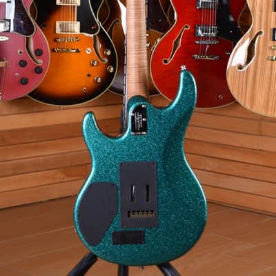 Music Man Luke III HSS Rosewood Fingerboard Ocean Sparkle image 15