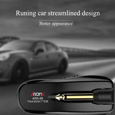 Aroma 5.8G Guitar Wireless System Transmitter Receiver Built-in Rechargeable Battery,price include the import duty for US buyer image 7