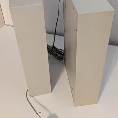 Speakers Lautsprecher Braun L450 For TS45 Audio 1 300  Dieter Rams 1968 - White Working image 12