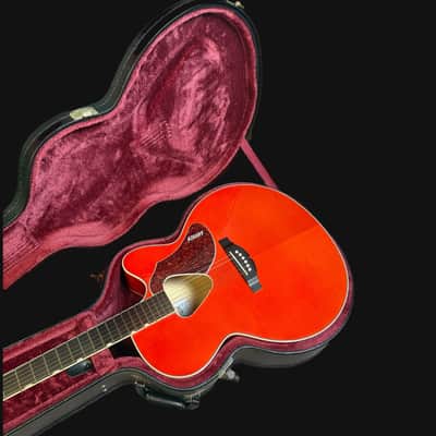 Gretsch G5022CE Rancher Jumbo Cutaway Electric, Fishman Pickup Savannah Sunset Inc Hard case image 9