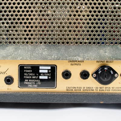 Marshall - 1982 JCM800 100W Tube Guitar Amplifier Head - VINTAGE image 7