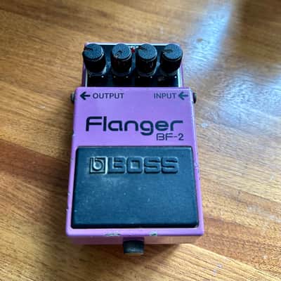 Boss BF-2 Flanger (Green Label) 1985 - Purple - Made In Japan [PSA MOD] image 3