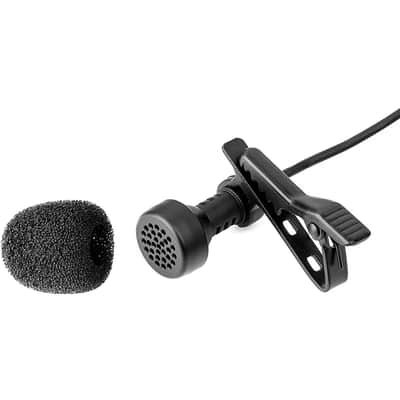 Movo Photo LV-6 Pro Grade XLR Omnidirectional Lavalier Condenser Microphone image 3