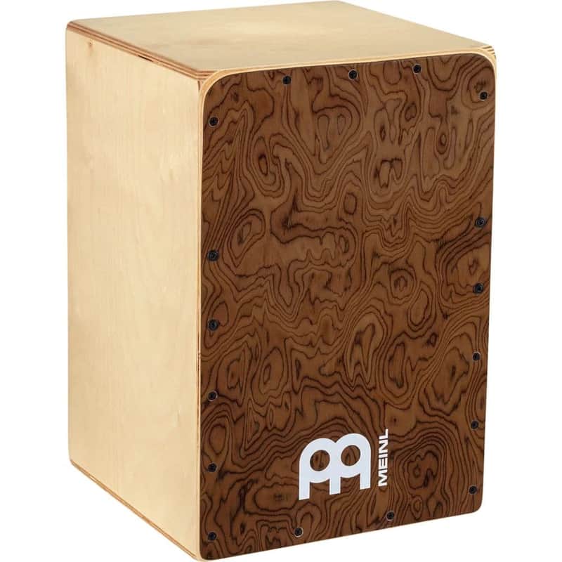 Meinl Snarecraft Cajon w/Burl Wood Frontplate image 1