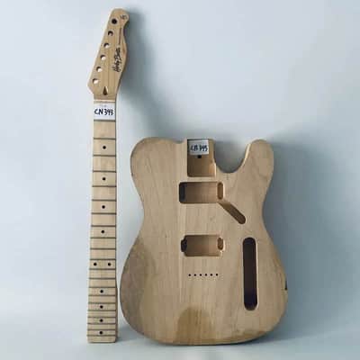 Harley Benton Guitar Tele Style Maple Neck, with Body image 1