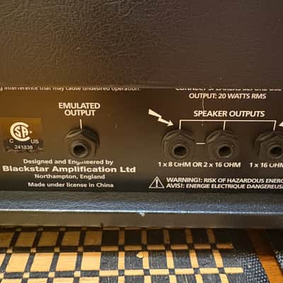 Blackstar Venue Series HT Studio 20H 20W Guitar Head 2010s - Black image 7