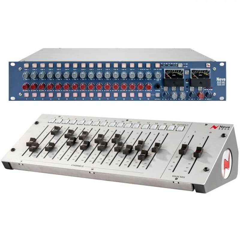 AMS Neve 8816 Summing Mixer with 8804 Fader Pack image 1