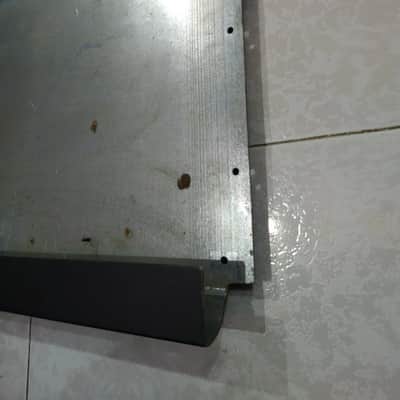 KORG M1 BACK PANEL ORIGINAL 1989 IS GOOD ORIGINAL PART MADE IN JAPAN A FEW MARKS image 6