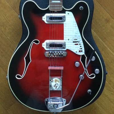 GALANTI HOLLOW BODY ANNI 60 - RED SUNBURST image 16