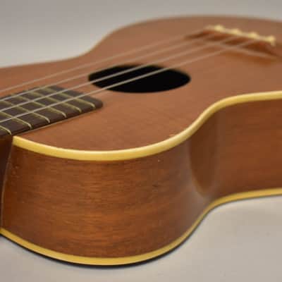 c. 1925 Lyon And Healy Washburn Style 703 Ukulele Natural Koa image 9