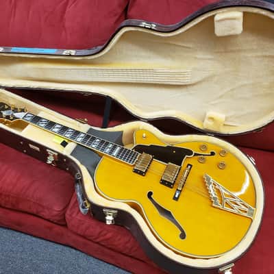 D'Angelico NYL-2DH  Blonde With Case image 3