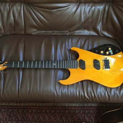 Moog Guitar Paul Vo Collector's Edition --  Honey Body, Mint with HSC ( like a moog E1 but nicer!) image 1