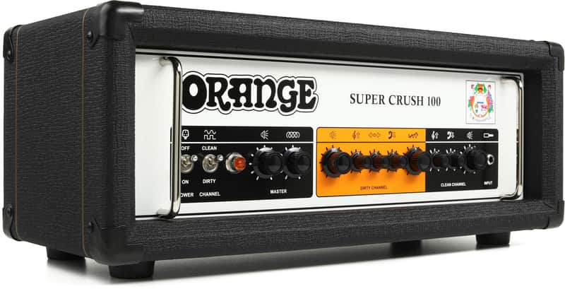 Orange Super Crush 100 100-watt Amplifier Head - Black image 1