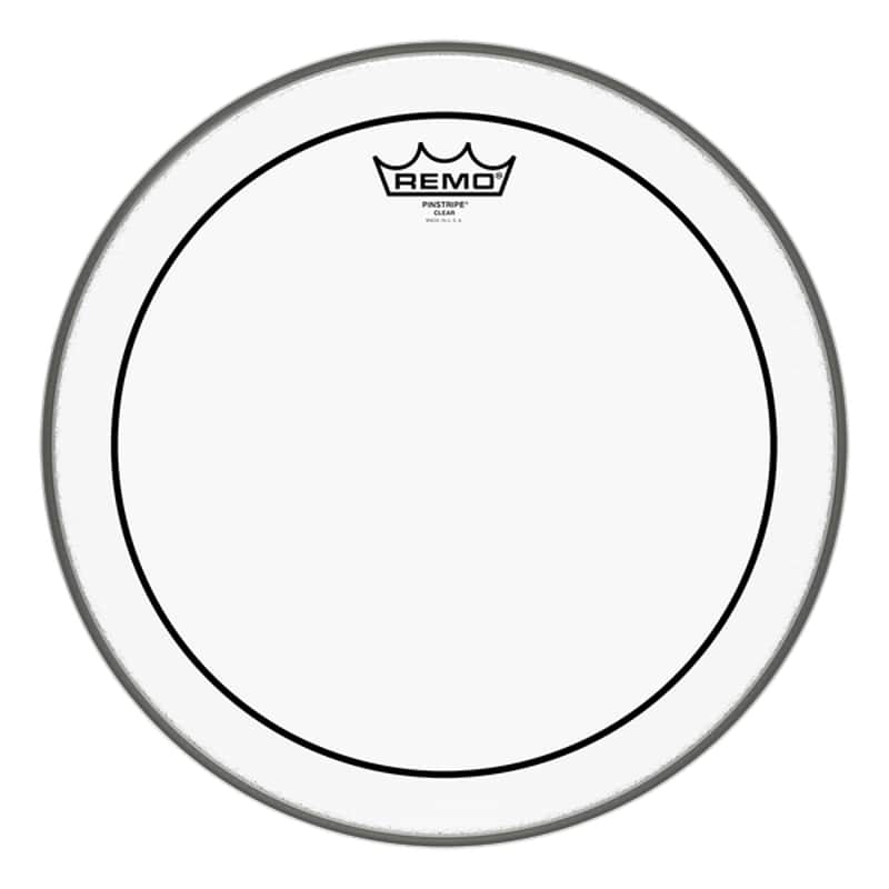 Remo Pinstripe clear - 22" bass drum head image 1