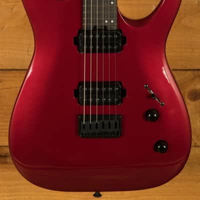 Jackson Misha Mansoor Signature Pro Plus Series Juggernaut HT6 - Ebony - Red Crystal image 1