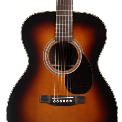 Martin OM-28 Acoustic Guitar Sunburst 2025 image 4