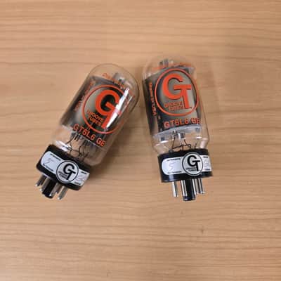 Groove Tubes GT6L6 GE Matched Set Pair 6L6 Vacuum Tubes Made USA image 4