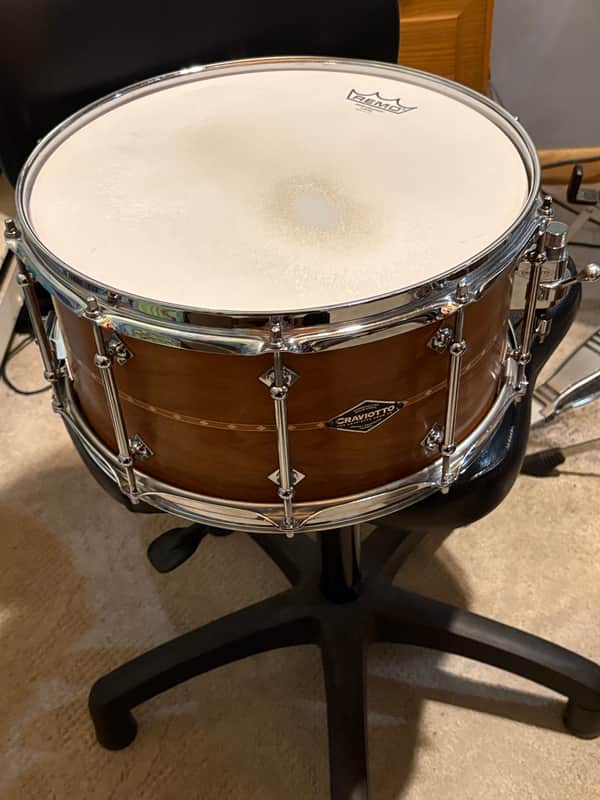 Craviotto cherry snare 7x14 | Reverb