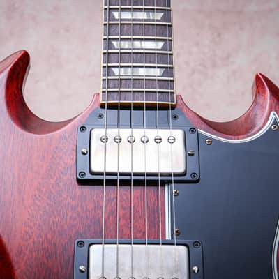 GIBSON USA Custom Shop '61 Les Paul SG Standard Reissue "Hertiage Cherry + Rosewood" (2025) image 5