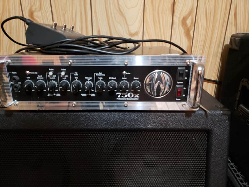 SWR Goliath JR. Pro series,1987 Black 2x10 bottom image 1