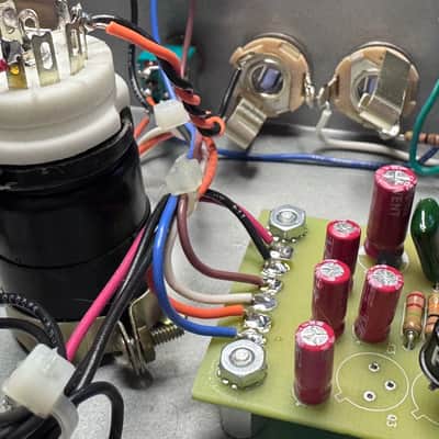 AMPTEK Wolf Driver - Passive / Active Motown Wolfbox DI w/ Vintage 1960s Transformer, Raytheon Germanium Drive/ Boost, Acme DI image 2