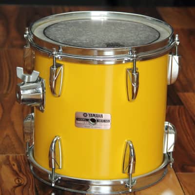 Yamaha TT810 Tour Custom Power 10x10" Rack Tom 1986 - 1990 - Mellow Yellow image 1
