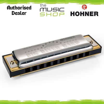 Hohner MS Series Big River Harp, 10 Hole Diatonic Harmonica, Ab Major - M590096 image 1