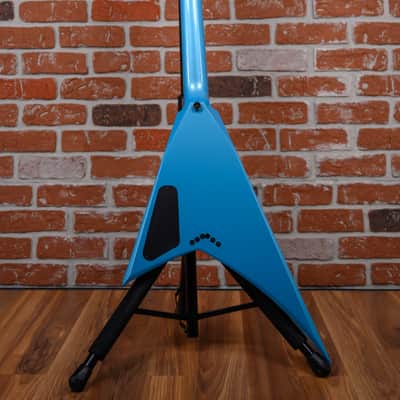 Jackson USA Custom Shop RR1 Rhoads Slab Top Blue Frost Nitro Relic Studio 2025 w/OHSC image 11