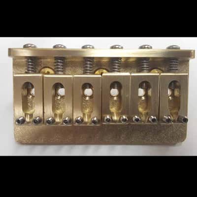 Killer Guitar Components Narrow Brass Hardtail Bridge - Solid-Milled image 5