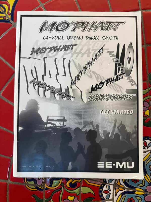 E-MU Systems Mo'Phatt Original Manual image 1