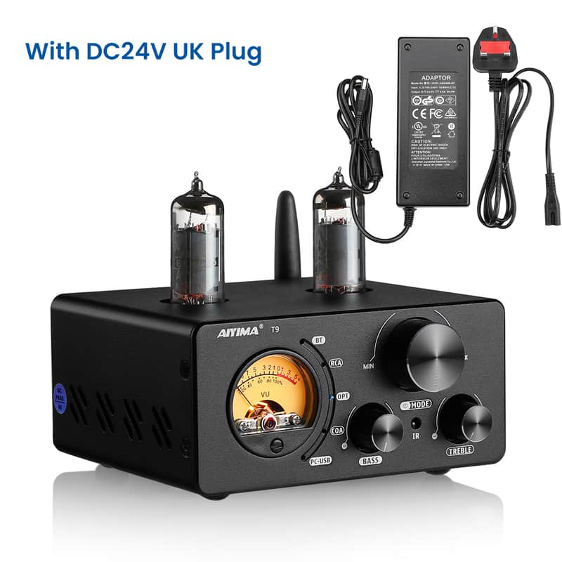 Aiyima T9 vacuum tube amplifier UK plug + Free shipping image 1