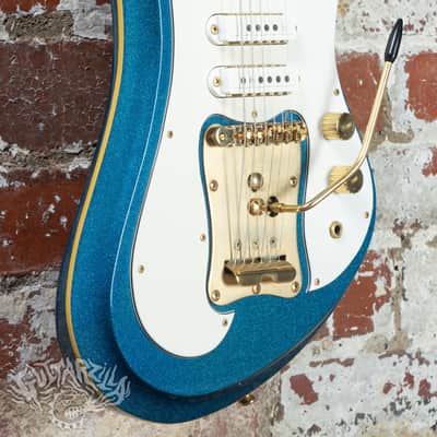 Guyatone LG-350T Custom 1978 Blue Metallic Offset MIJ Japan image 2