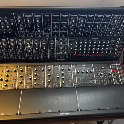 Behringer System 55 Complete Eurorack Modular Synthesizer 2021 - Present - Black image 8
