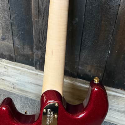 Ernie Ball Music Man Cutlass 2024 - Red Punch Sparkle image 8
