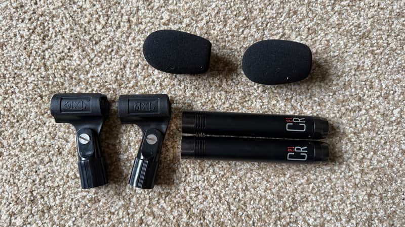 MXL CR21 Condenser Mic Pair 2010s - Black image 1