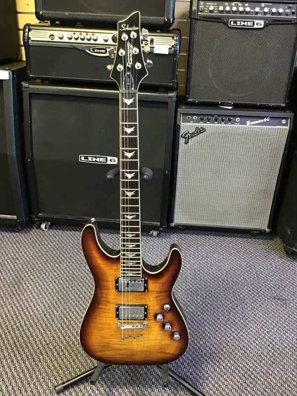 Schecter C-1+ 2003 - 2004 - Vintage 3-Tone Burst image 1
