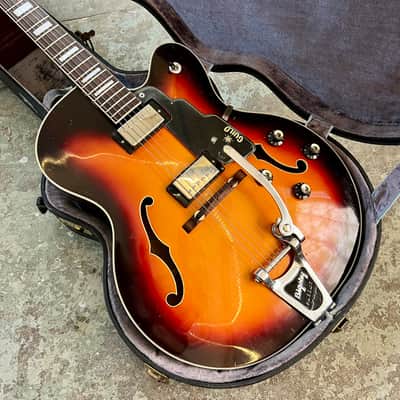 Guild X-175 Manhattan c 1966 - Sunburst original vintage USA image 2