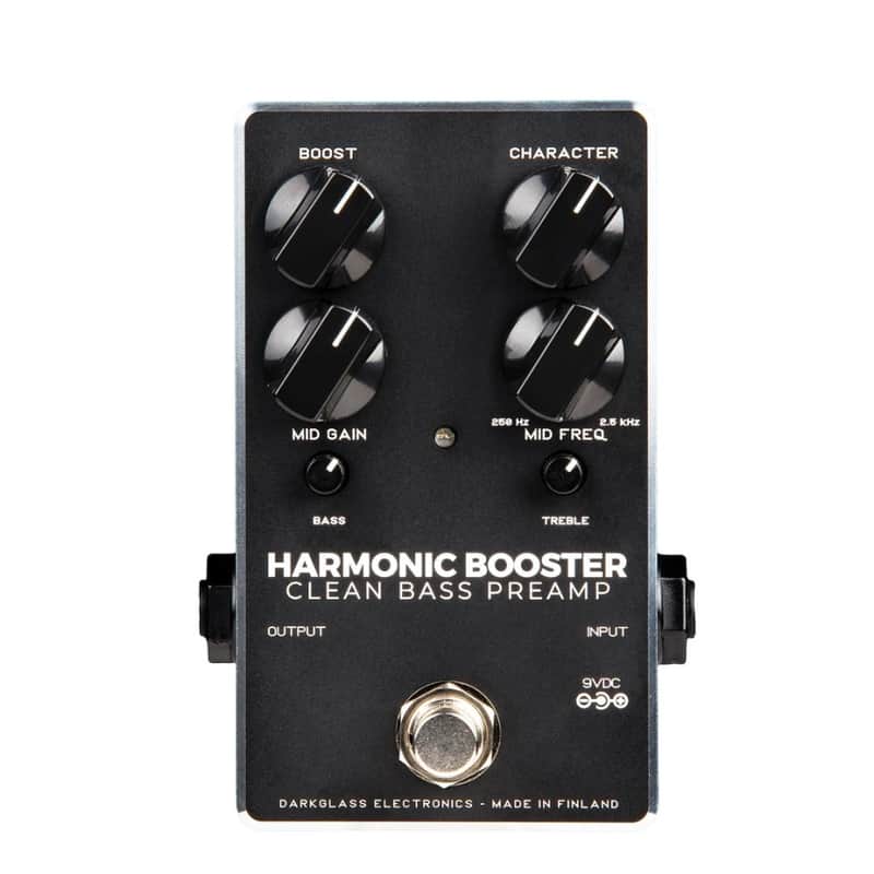 Darkglass Electronics Harmonic Booster Bass Preamp  Clean Bass Preamp Peda image 1