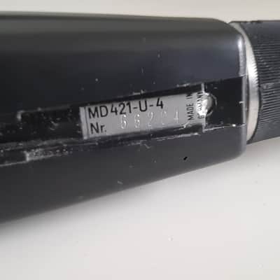Sennheiser MD 421-U Cardioid Dynamic Microphone 1960s - 1990s - Black image 11