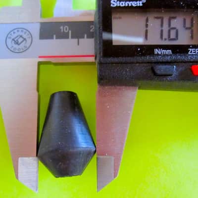 Yamaha Bass Drum Pedal Clamp Handle Rubber End Cap image 5