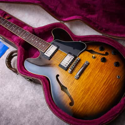 GIBSON USA ES-335 Dot Reissue Semi-Hollow "Vintage Sunburst + Rosewood" (1995) image 1