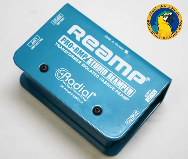 Radial ProRMP 1-channel Passive Re-amping Device - Teal
