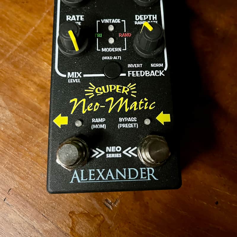 2010s Alexander Pedals Super Neo-Matic Black