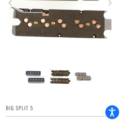 Nordstrand Big Split 5 String Bass Pickup Set image 3