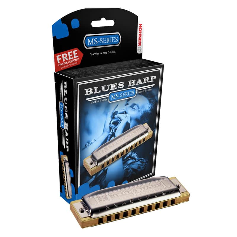 Hohner 532BX-G MS Series Modular Blues Harp Harmonica - Key of G image 1
