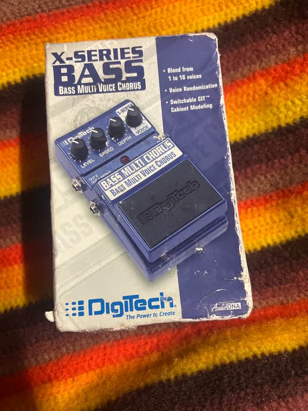 DigiTech X-Series Bass Multi Chorus 2000s - Blue image 1